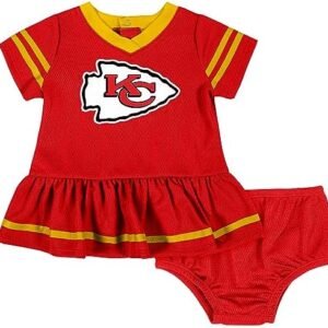 Gerber Girls’ NFL Team Jersey Dress and Diaper Cover